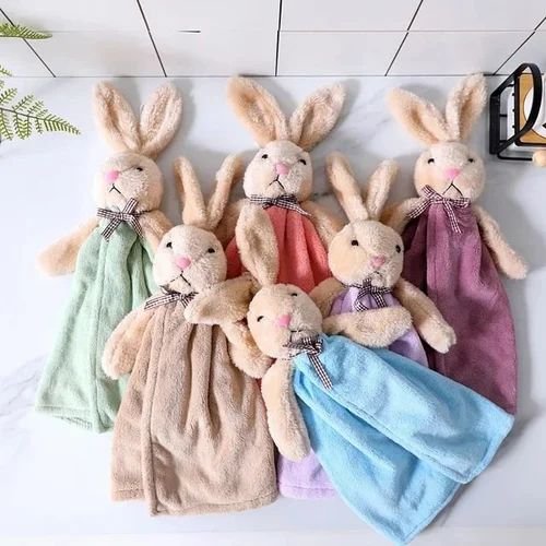 Rabbit Face Hand Towel (Big)